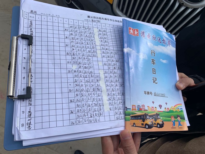 灌云欣達校車開展“上路上線”檢查 (1).jpg